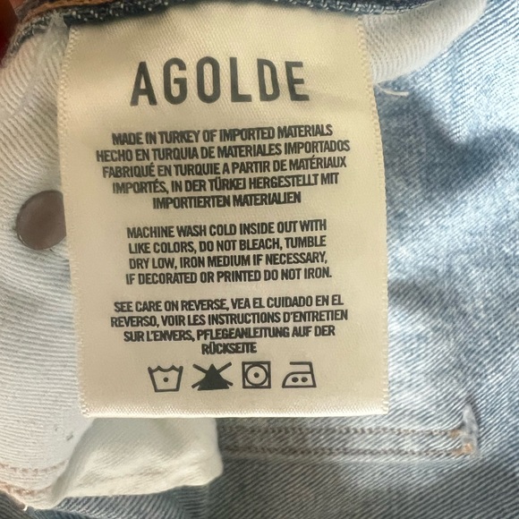Agolde Parker long shorts, size 29 - Picture 3 of 7